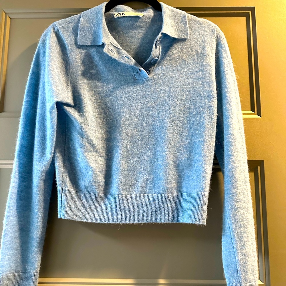 Zara Cropped Sweater